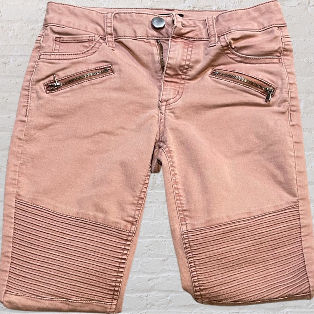 Pink Tinsel Moto Skinny Jeans